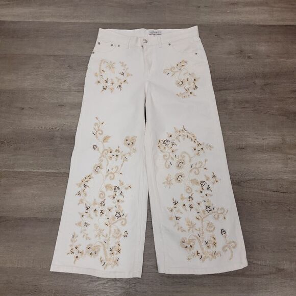 Zara western embroidered pants - Picture 2 of 7